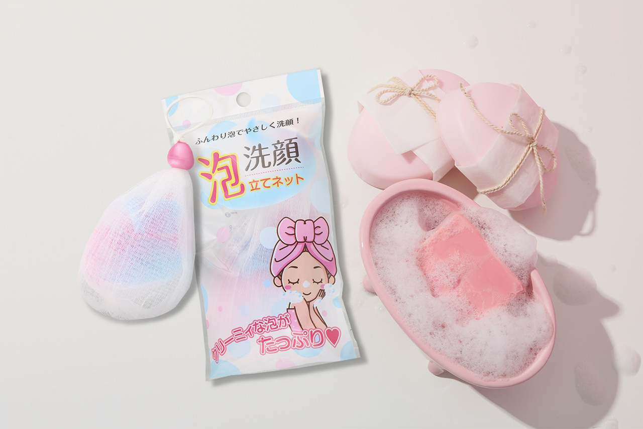 洗顔用泡立てネット｜ドラッグストアで買えるNID PB
