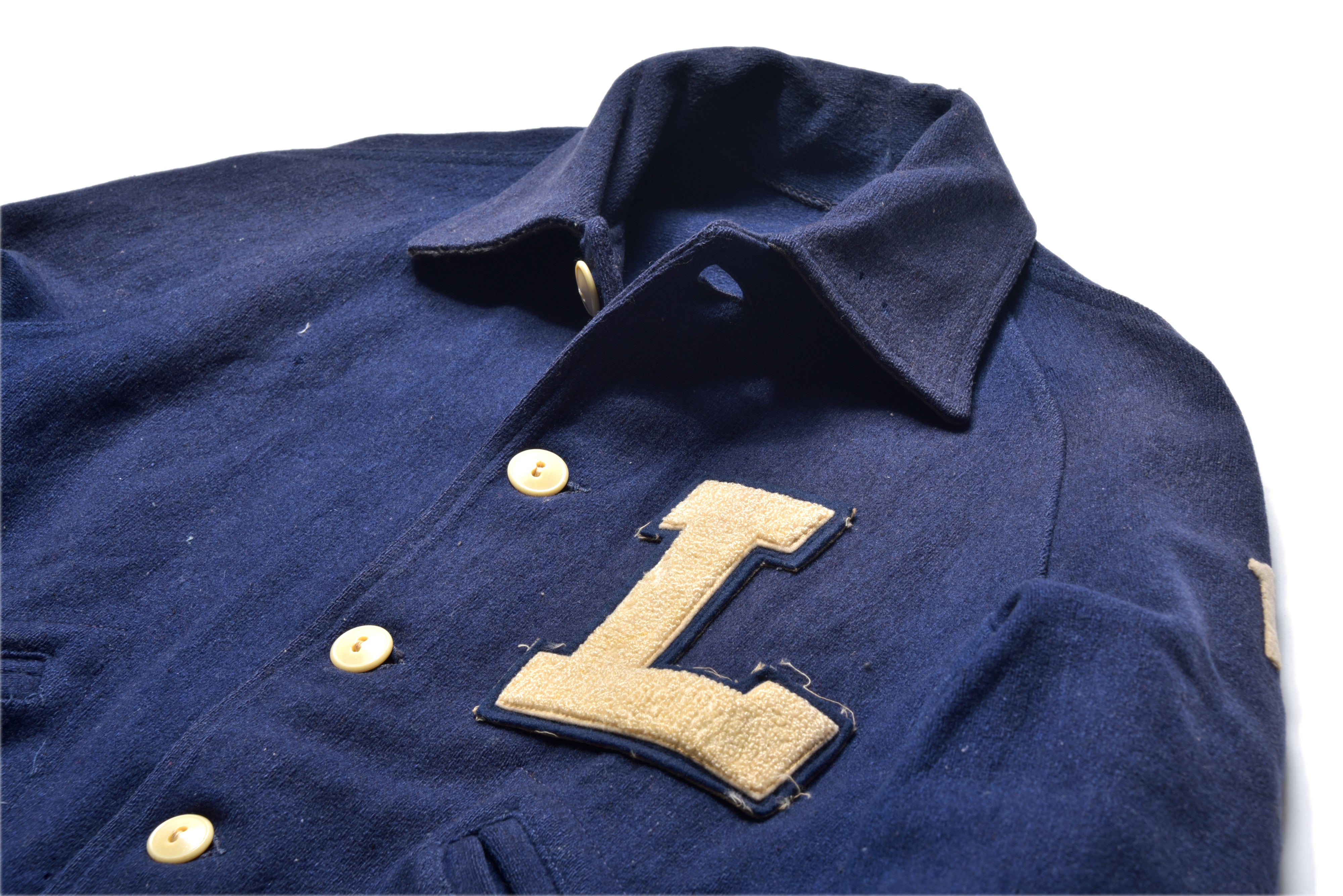 1940～50年代 Wool Button Stadium Jacket