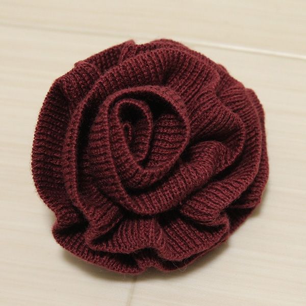 えんじニットコサージュ - ピンクハウス通販｜リサイクルブティック
