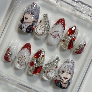 人気順｜#葛葉ネイルのネイルデザイン｜ネイルブック