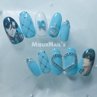 糸師凛のネイルデザイン｜ネイルブック