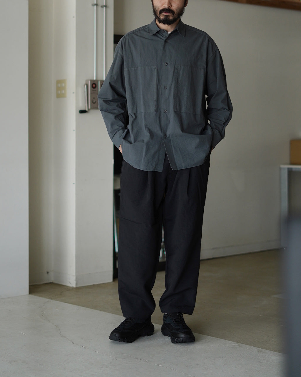 STILL BY HAND スティルバイハンド ガーメントダイ オーバーシャツ