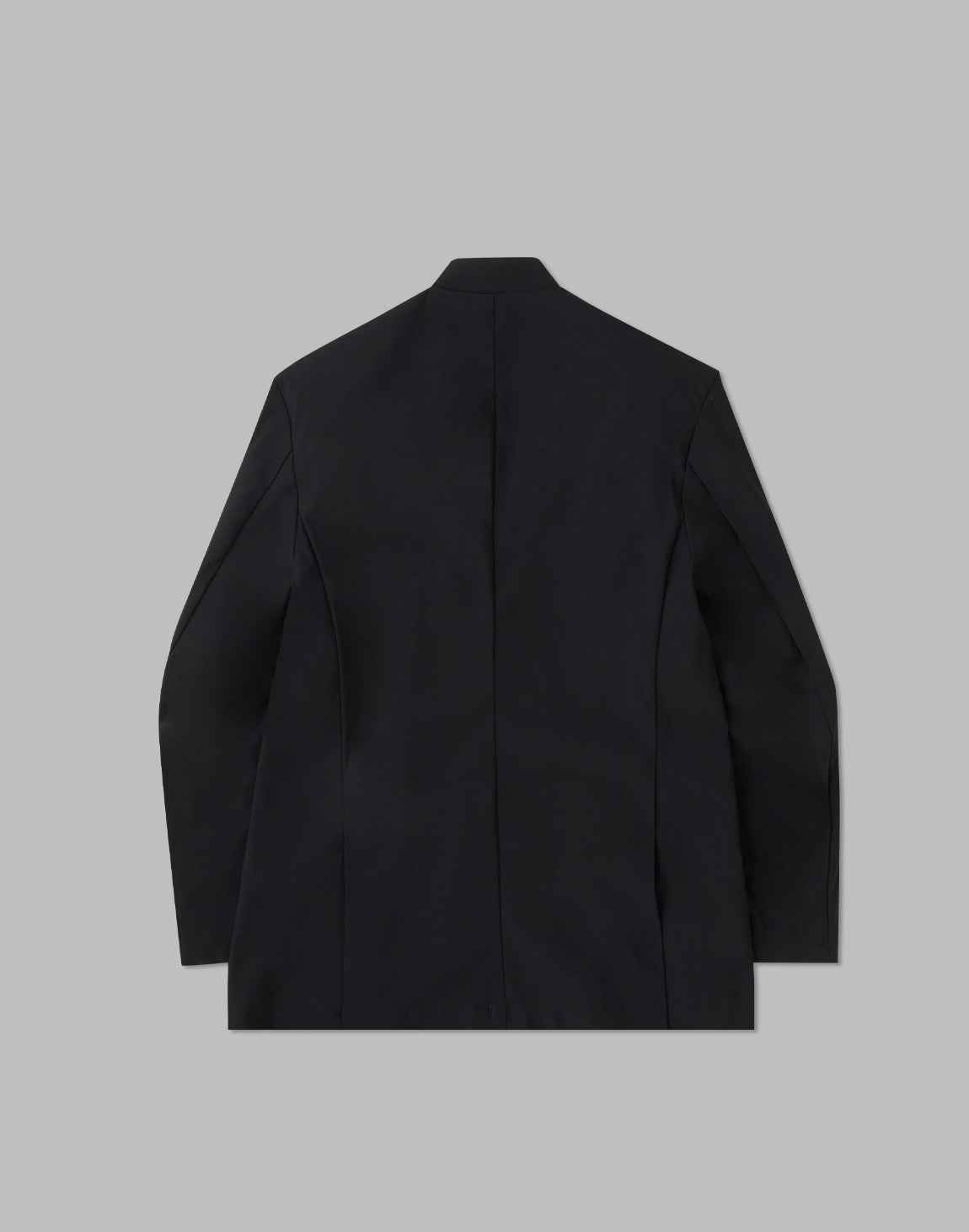 CRONOS BLACK COLLARLESS STRETCH JACKET