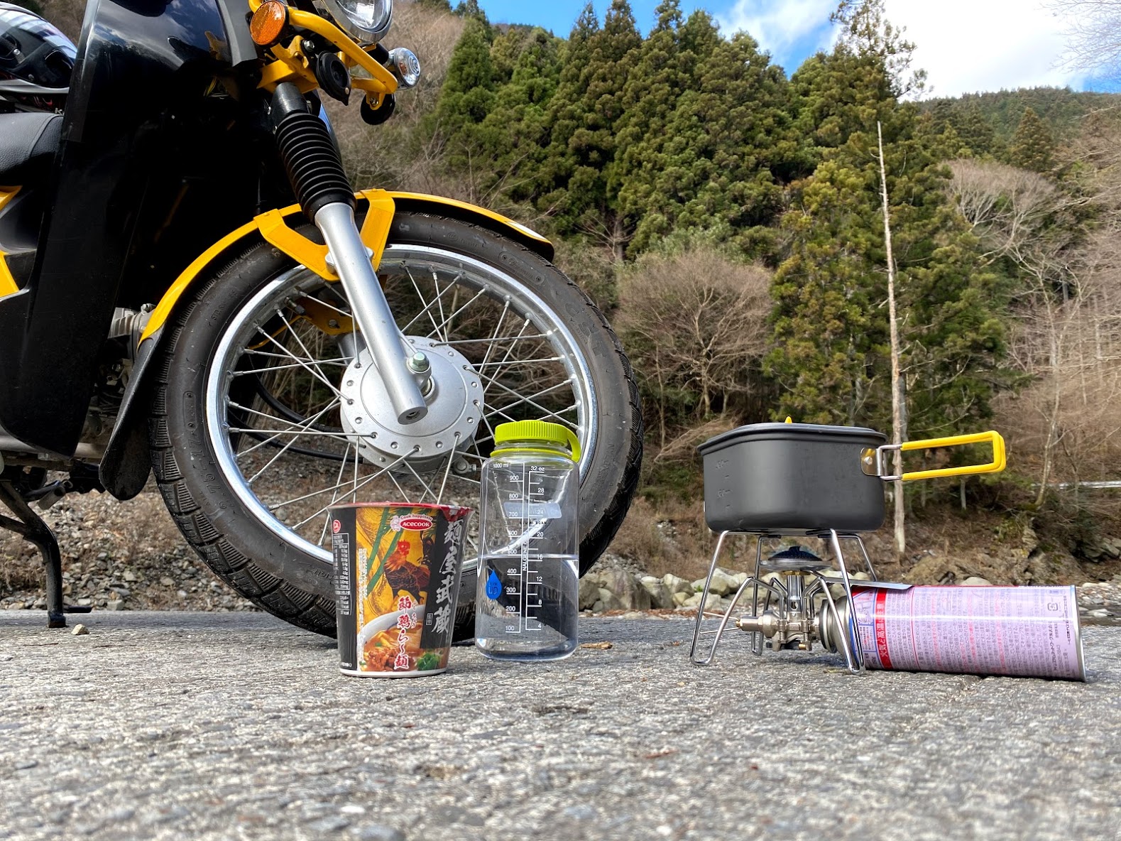 袋麺のラーツーに最適｜モンベル アルパインクッカー スクエア（12 +