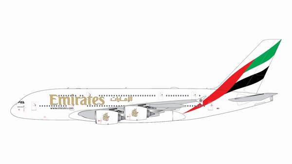 GJUAE2175 GEMINI JETS Emirates / エミレーツ航空 A380-800 A6-EVC 1