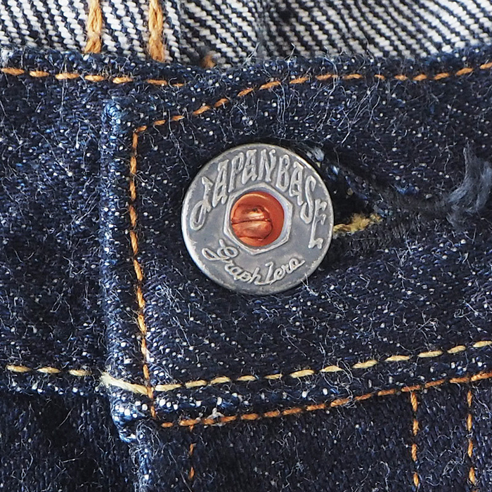 graphzero（グラフゼロ） 16オンスセルビッチ 右綾 スリムジーンズ