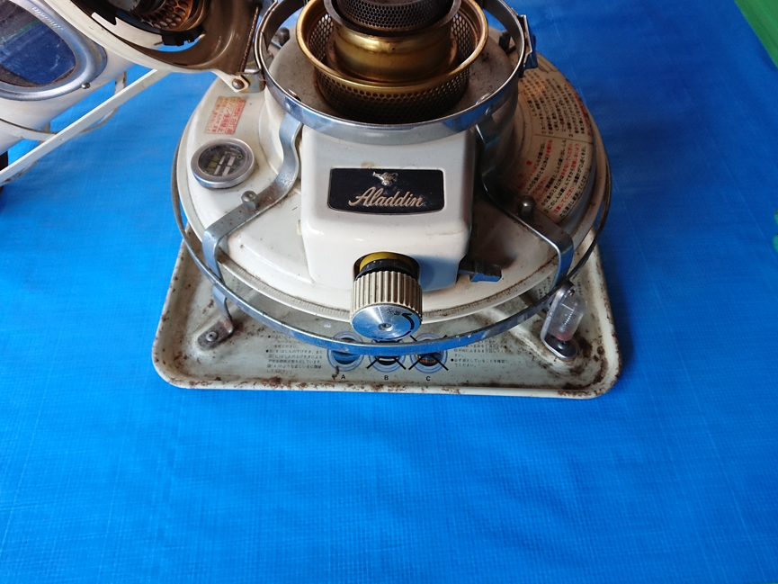 バーダック様 芯新品交換・タンク内洗浄、防錆処理済♪アラジン 石油