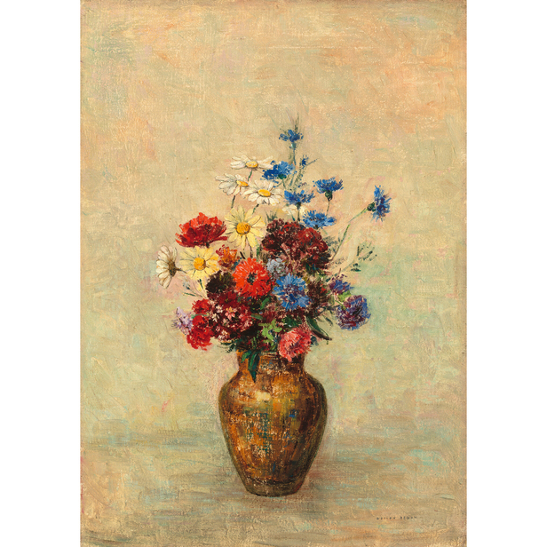 花瓶の花 - ルドン - 西洋画 - 名画 - Canon Creative Park