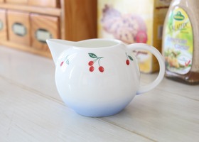 マニー 陶器 チェリーシリーズ － フレンチカントリーのバラ柄、レース