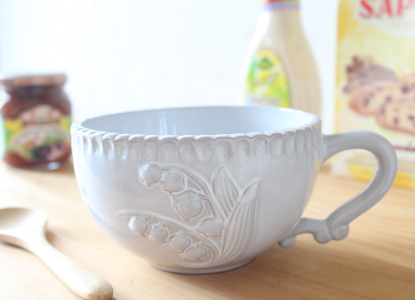 マニー GC ミュゲ・すずらん陶器 スープカップ － フレンチカントリー