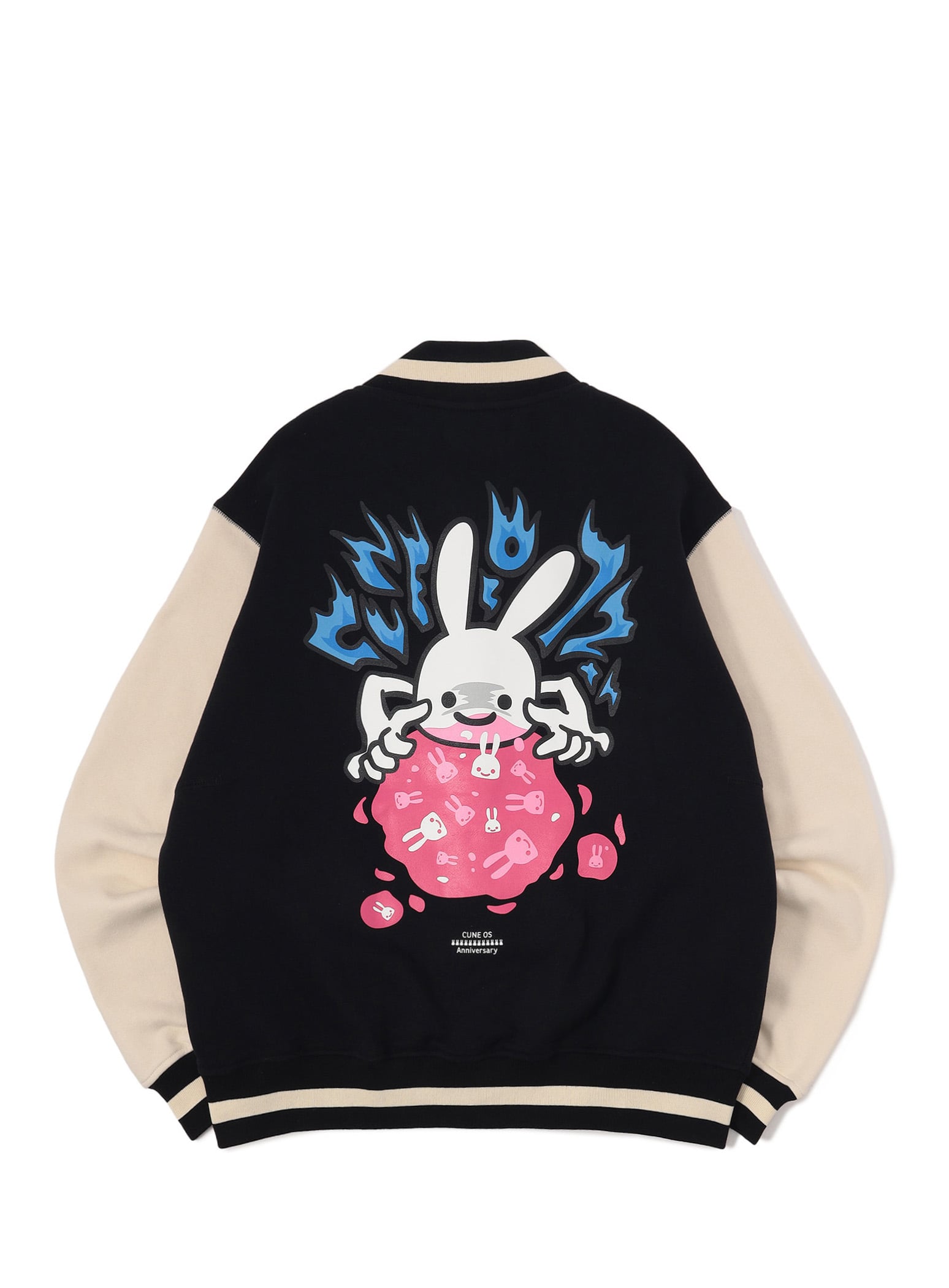 OS 12th Anniv. スウェットスタジャン 手の中にU12｜ウサギがいる
