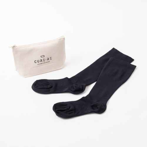 RELIGHT SOCKS 整体着圧ソックス | CURE:RE（キュアレ）