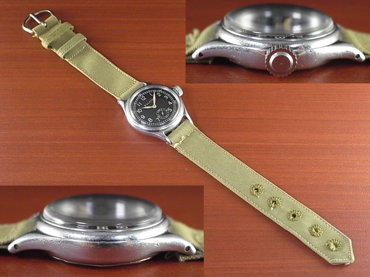 ブローバ ミリタリー 米陸軍 スモールセコンド 第二次世界大戦 1940