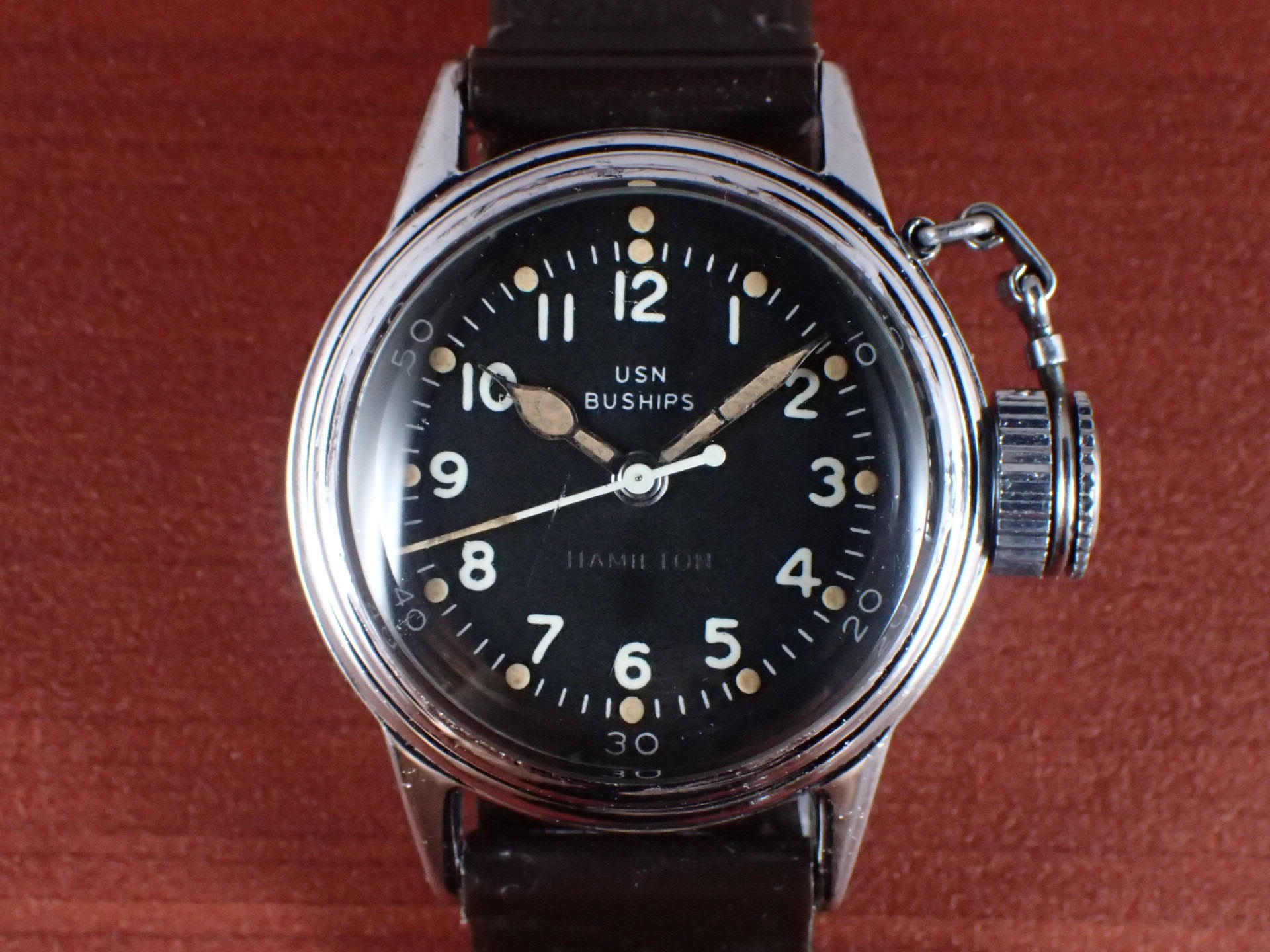 ハミルトン USN BUSHIPS キャンティーン UDT 水中爆破チーム 1940年代