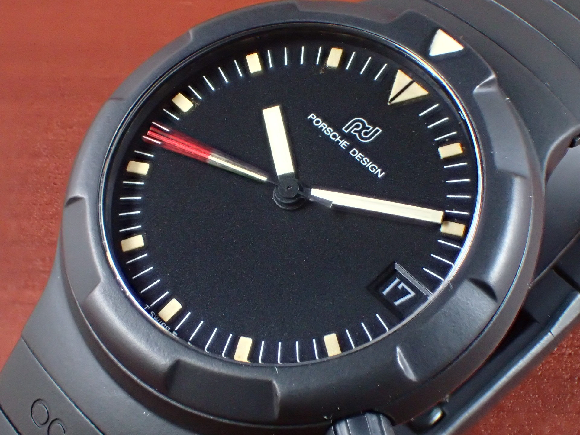 ポルシェデザイン by IWC オーシャン500 TiCon ブラックチタン 1980