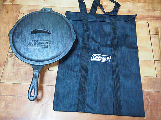 Coleman(コールマン)の10インチ クラシックアイアンスキレットをLODGE