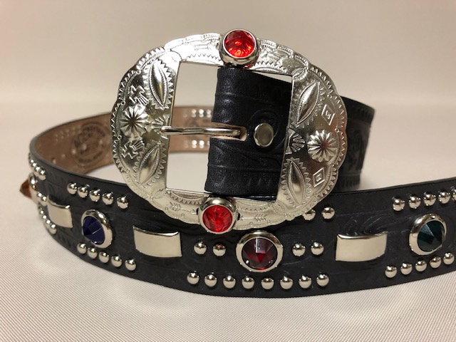 Denver 1940's Style Studs Belt LOT1408B | dapper's