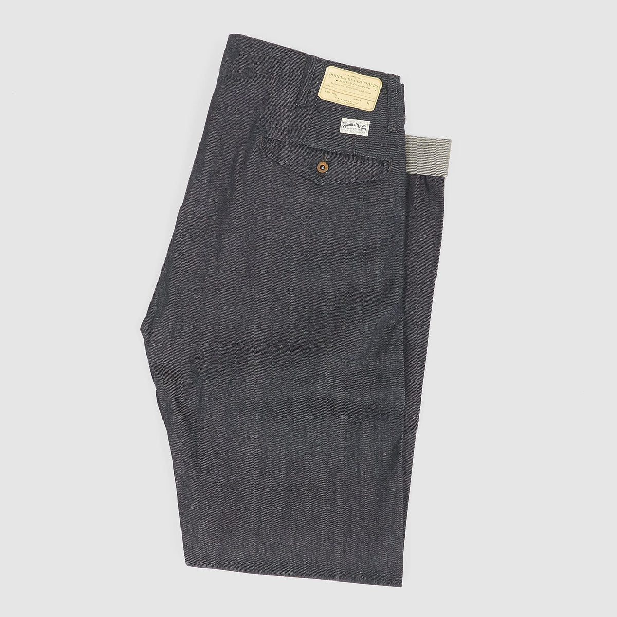 Double RL Officer Field Rigid Selvage Chino - DeeCee style