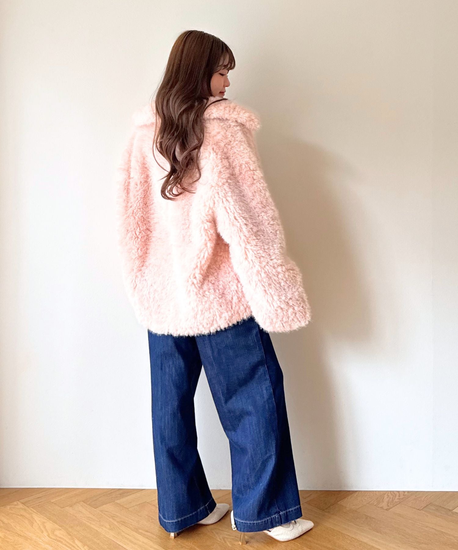 Variation ステンカラーエコファーコート