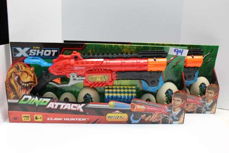 Claw Hunter Set X-Shot Dino Attack - 2 Medium Eggs, 4 Small Eggs