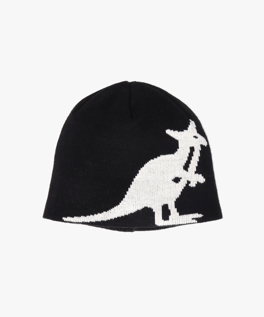 KANGOL SMU JACQUARD BEANIE | ONE SIZE(19) BLACK (01) | KANGOL