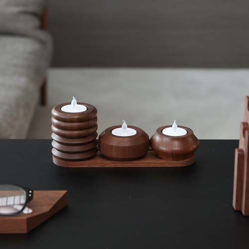 旭川家具 cosine コサイン Gift ギフト キャンドルホルダー 国産