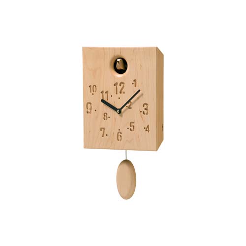 旭川家具 cosine コサイン カッコー時計 国産クラフト 木製 掛け時計