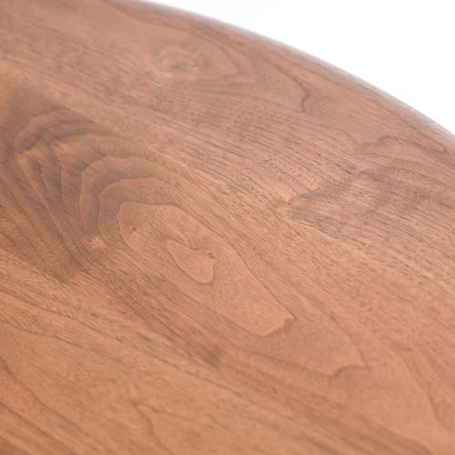 各地の名工房 KIRITSU 起立木工 OR-02 円形テーブル 国産家具 無垢