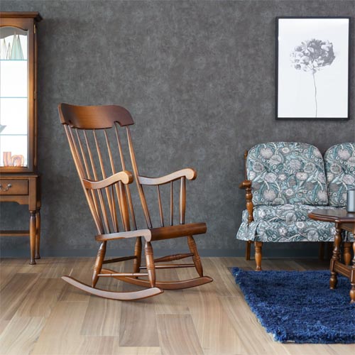 飛騨家具 HIDA 飛騨産業 穂高 ロッキングチェア No.63 国産家具 無垢