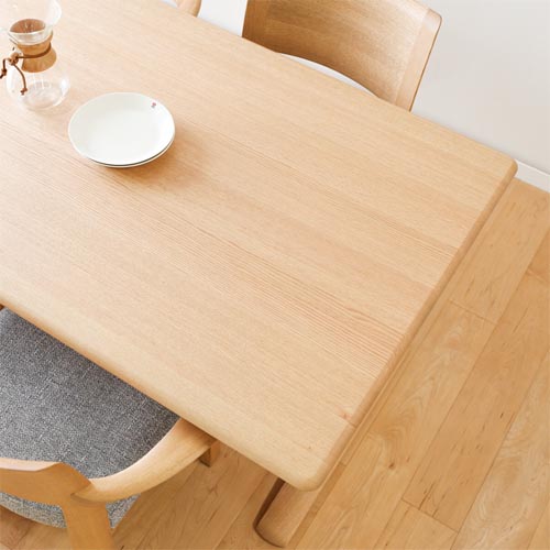 飛騨家具 shirakawa シラカワ Rapt ラプト ダイニングテーブル 2本脚