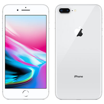 SIMロック解除済】au iPhone8 Plus 64GB A1898 (MQ9L2J/A) シルバー