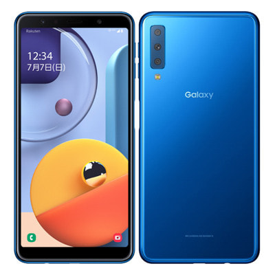 Samsung Galaxy A7 SM-A750C Blue 【楽天版 SIMフリー】|中古