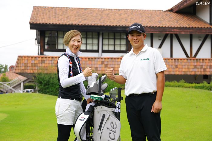 親子2代のバッグを担ぐとは…（笑）」 父の元相棒・坂井キャディと