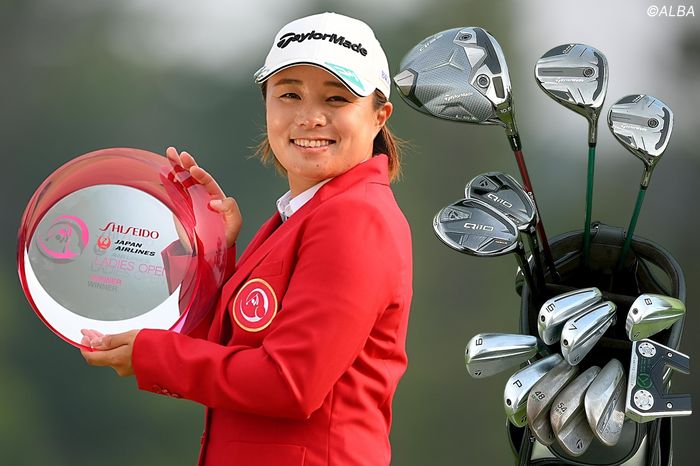 永峰咲希、「1Wのスピン量」と「上りのパット」を目澤秀憲コーチ