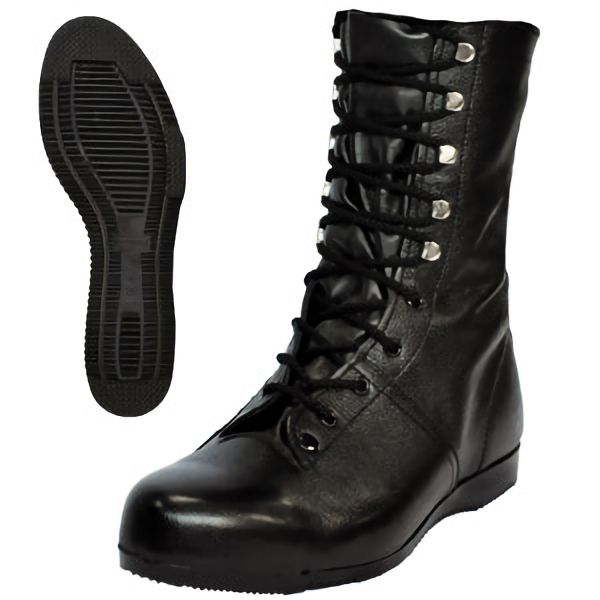 高所・構内用 出初め 長編上靴 ブラック | 【ミドリ安全】公式通販