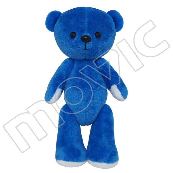 くまめいと ぬいぐるみマスコット ブルー: キャラグッズ｜ムービック