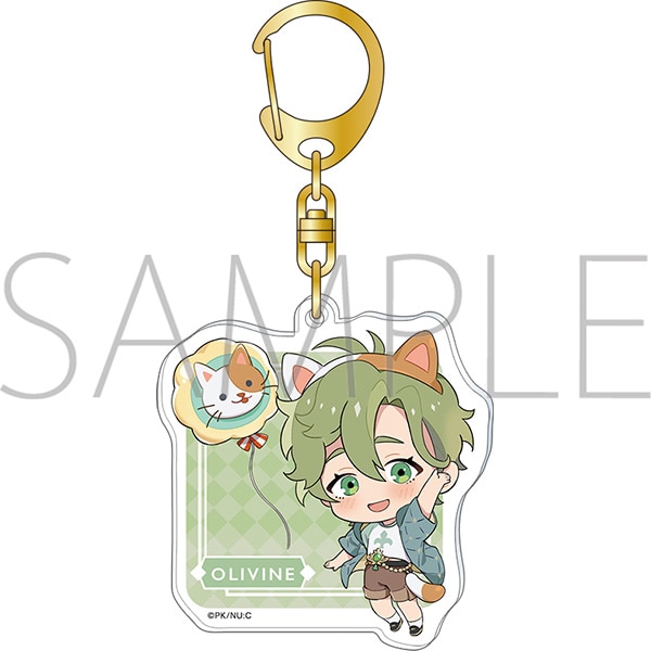 NU: カーニバル ミニキャラアクリルキーホルダー オリビン: キャラ