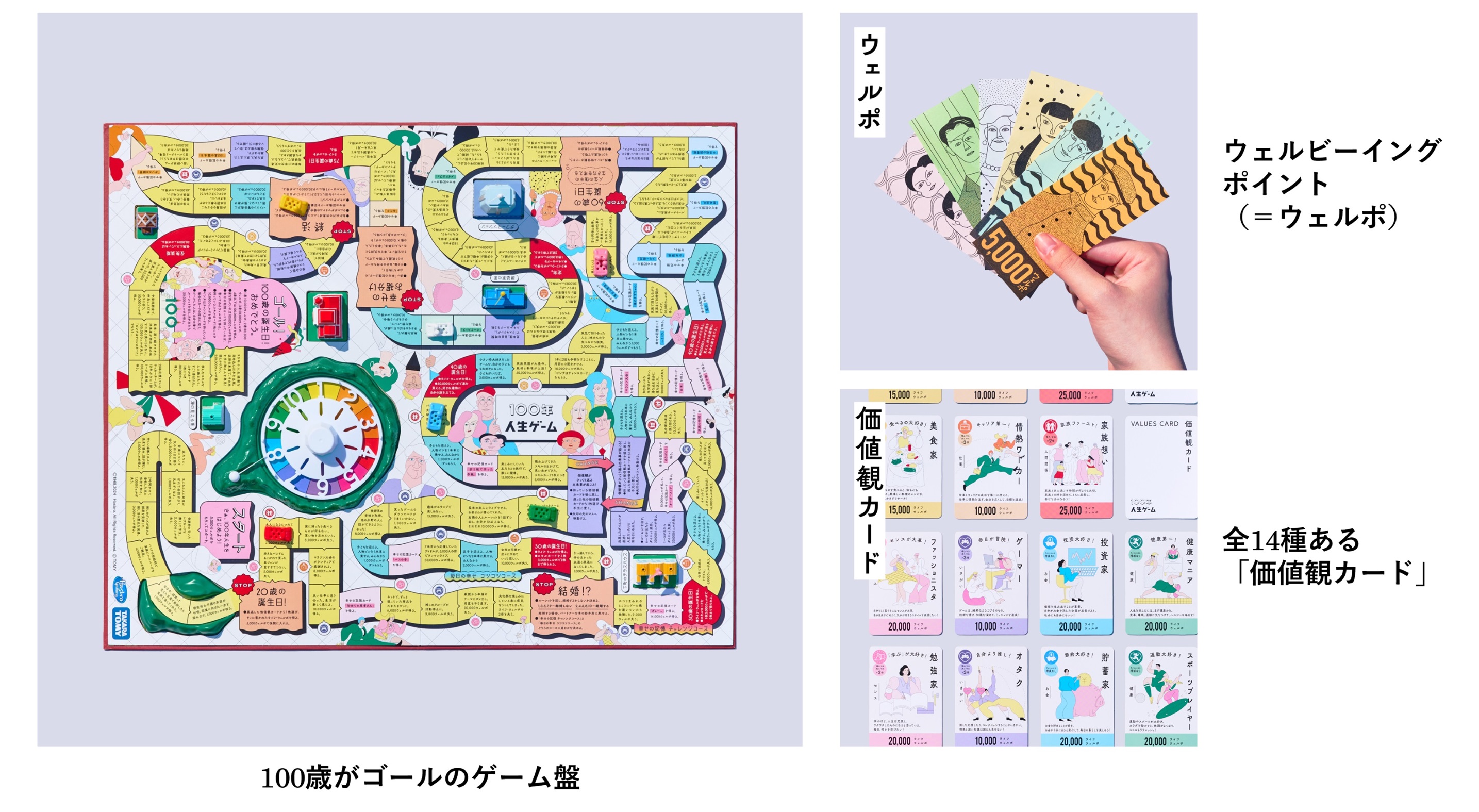 100年生活者研究所とタカラトミーが〝幸せな100年人生〟を疑似体験