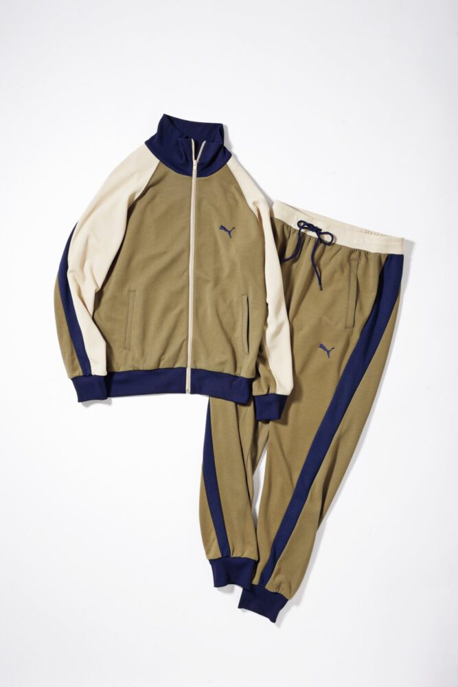 意外な初コラボによる至高のトラックスーツと、着心地もドレープも