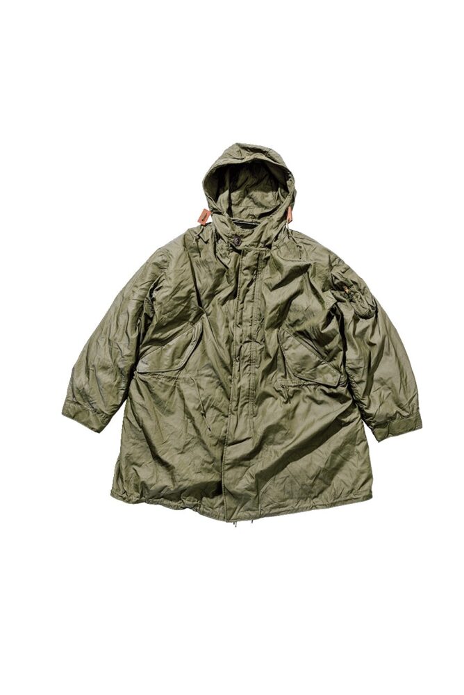 通称“モッズコート”。M-51パーカーは米陸軍が開発したレイヤードできる