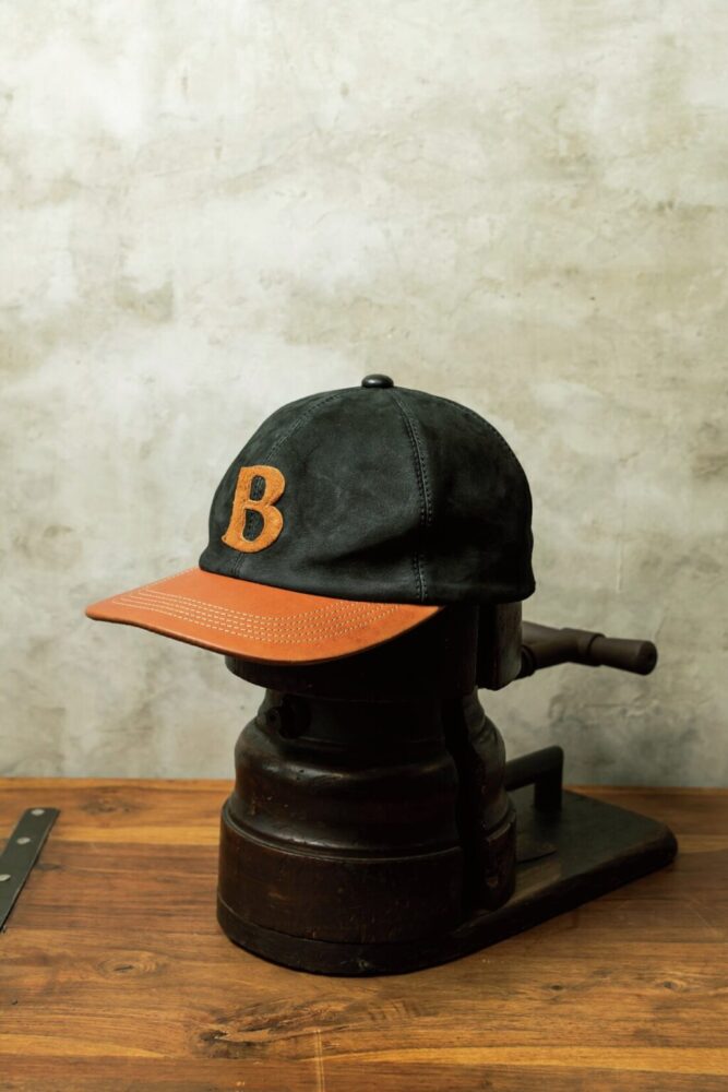 革ジャン職人が手掛ける、経年変化するレザーハット気にならない