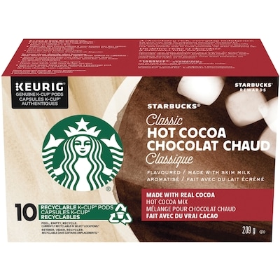 Starbucks K Cup Classic Hot Cocoa K-Cup Pods Box - 10 ea | Maxi