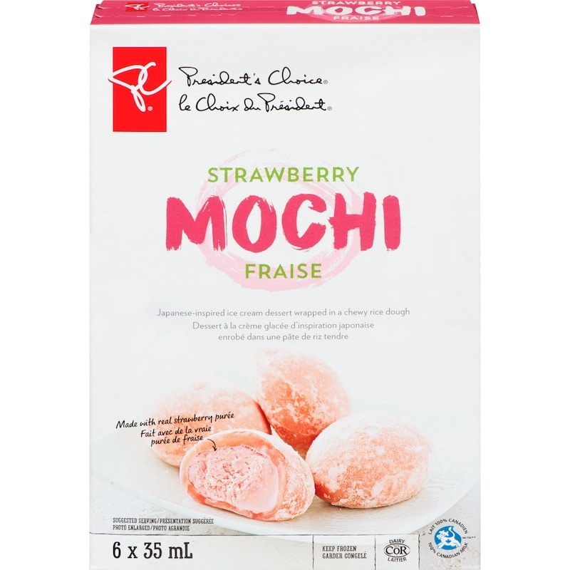 President's Choice Strawberry Mochi - 6x35.0 ml | Your Independent