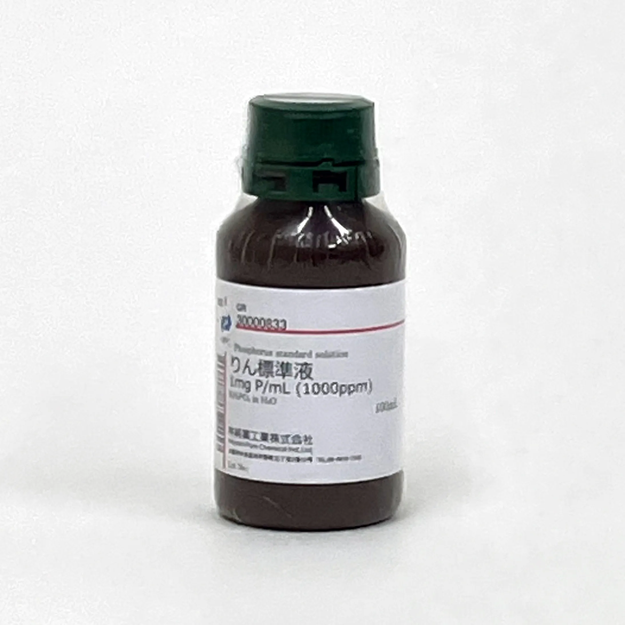 りん標準液 1mg P/mL (1000ppm) GR (100mL) 林純薬工業-試薬ダイレクト
