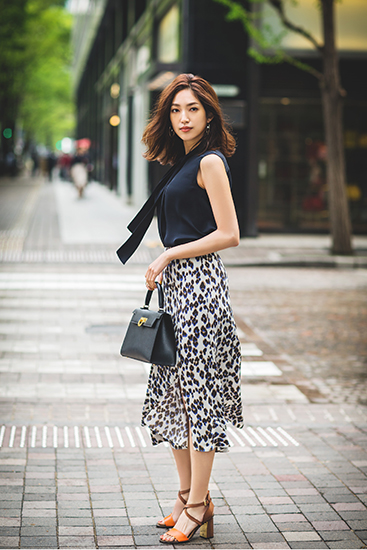 トレンドのヒョウ柄を品よく着こなすたったひとつのコツ【望月芹名