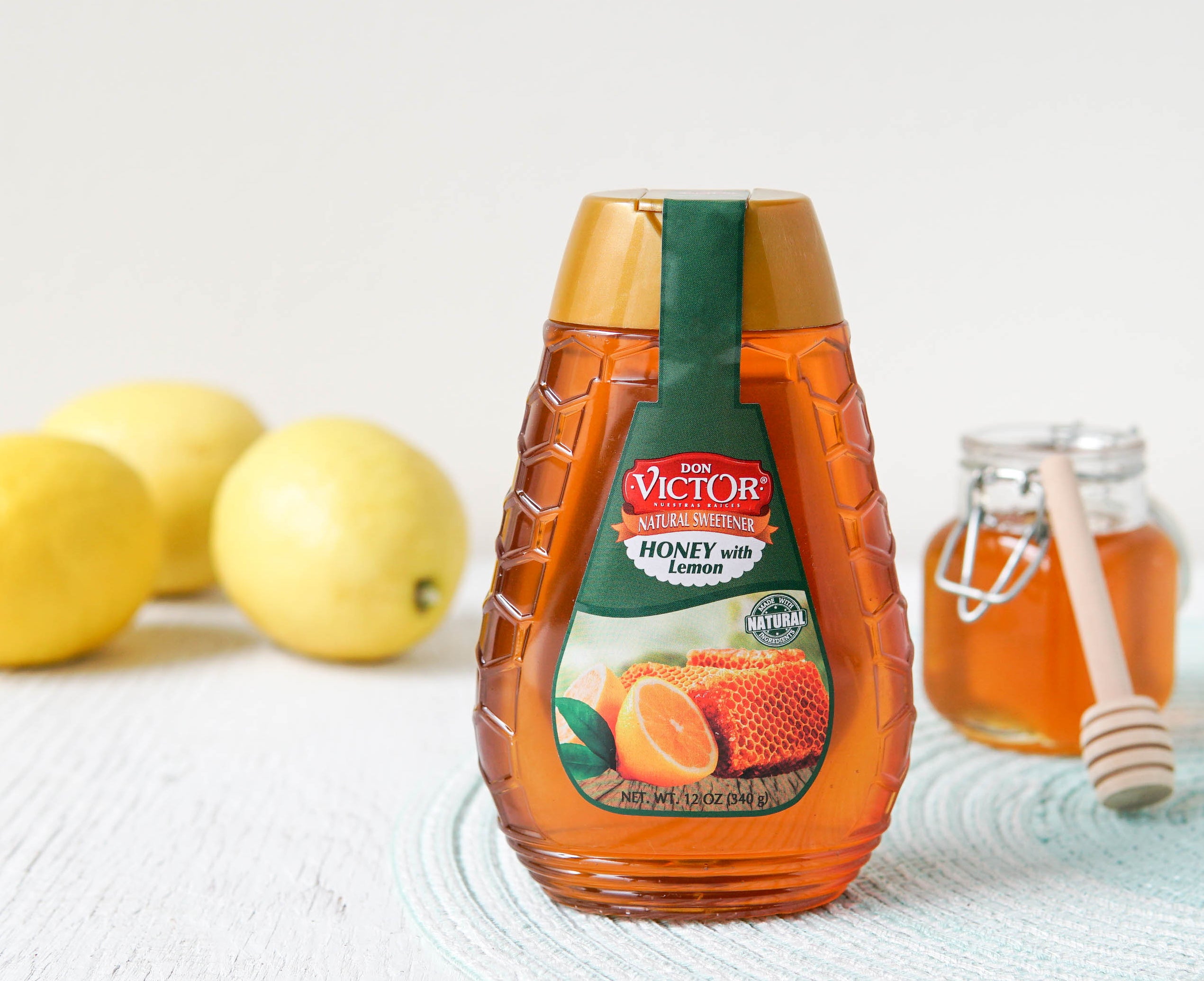 Natural Honey with Lemon | Flavored Honeys by Don Victor's Kitchen