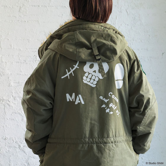 新商品】魔女の宅急便 MA-1ジャケット FLY！、 紅の豚 N3Bフライト