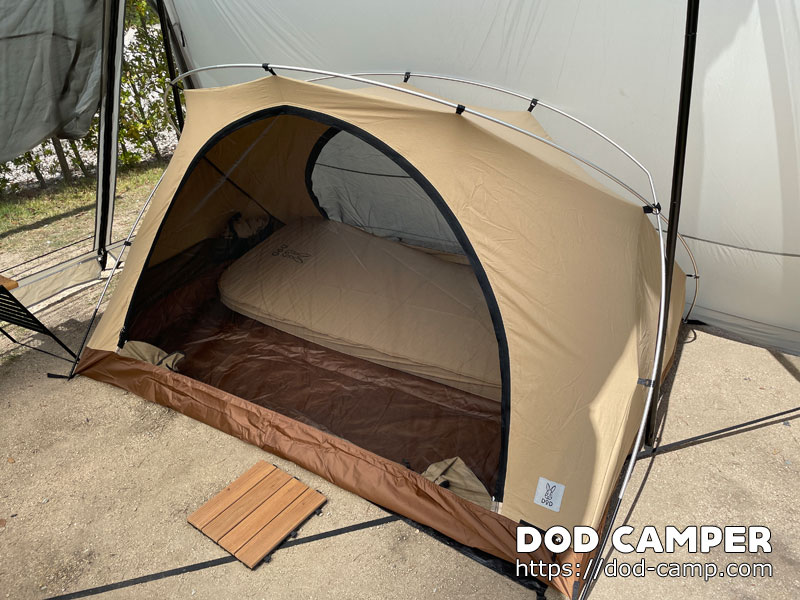 DODワンタッチカンガルーテントSフライシートとグランドシートセット