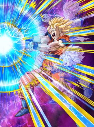 ドッカンバトル】『奇跡のかめはめ波』超サイヤ人孫悟空[極限Z覚醒・超