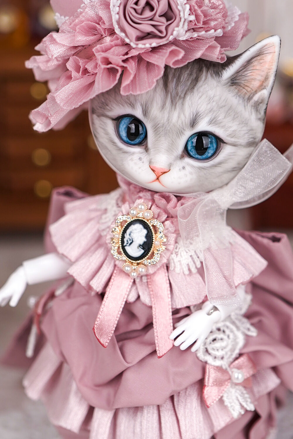 DOLK×nova-doll】Cat A-type Lala pink Ver. - 世界20体限定｜DOLK